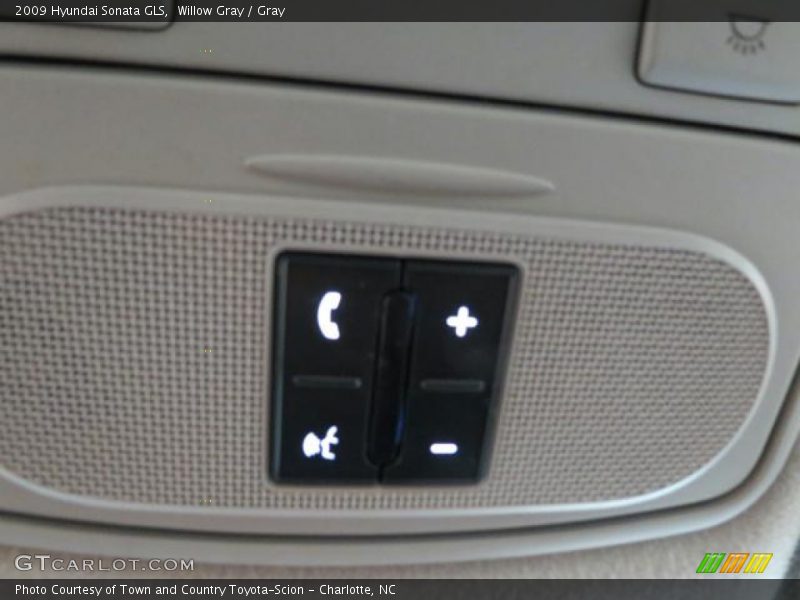 Willow Gray / Gray 2009 Hyundai Sonata GLS