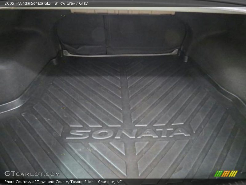 Willow Gray / Gray 2009 Hyundai Sonata GLS