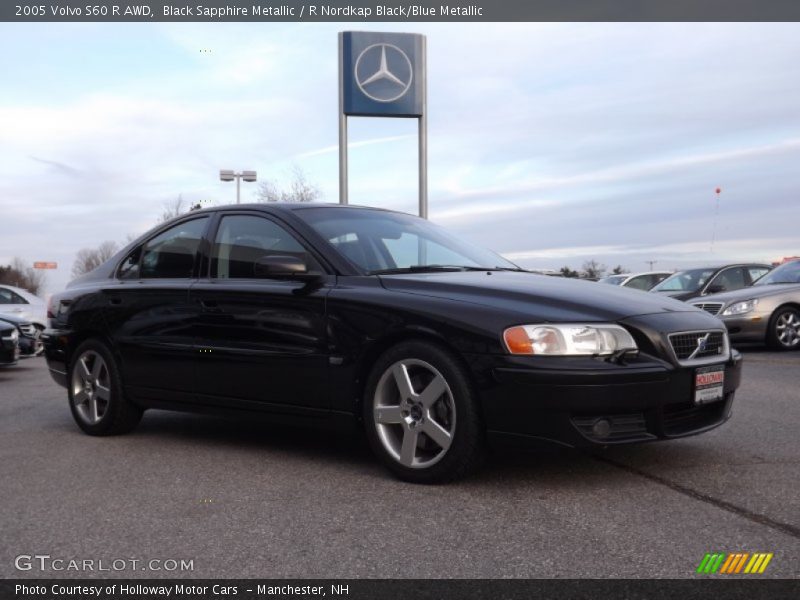 Black Sapphire Metallic / R Nordkap Black/Blue Metallic 2005 Volvo S60 R AWD