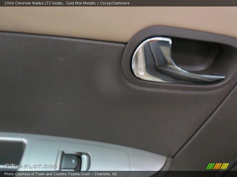 Gold Mist Metallic / Cocoa/Cashmere 2009 Chevrolet Malibu LTZ Sedan