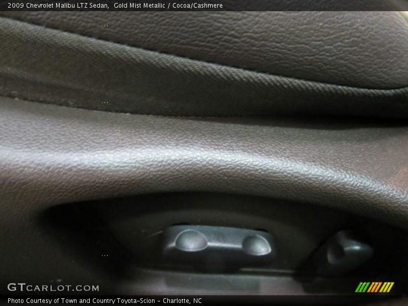 Gold Mist Metallic / Cocoa/Cashmere 2009 Chevrolet Malibu LTZ Sedan