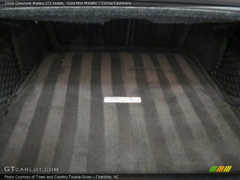 Gold Mist Metallic / Cocoa/Cashmere 2009 Chevrolet Malibu LTZ Sedan