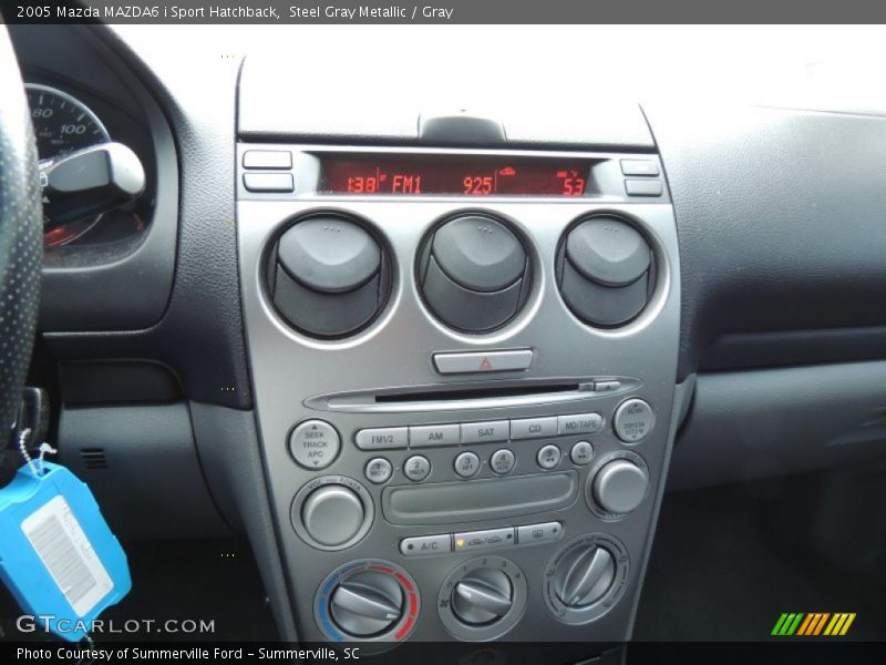 Steel Gray Metallic / Gray 2005 Mazda MAZDA6 i Sport Hatchback