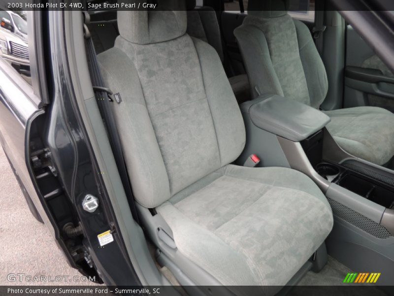 Sage Brush Pearl / Gray 2003 Honda Pilot EX 4WD