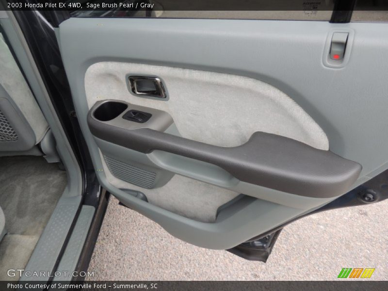 Sage Brush Pearl / Gray 2003 Honda Pilot EX 4WD