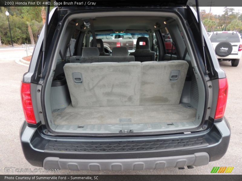 Sage Brush Pearl / Gray 2003 Honda Pilot EX 4WD