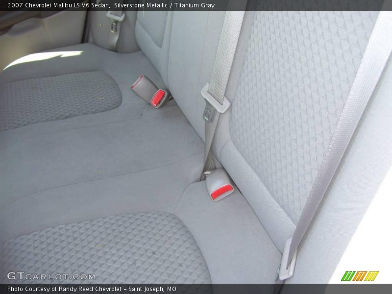 Silverstone Metallic / Titanium Gray 2007 Chevrolet Malibu LS V6 Sedan
