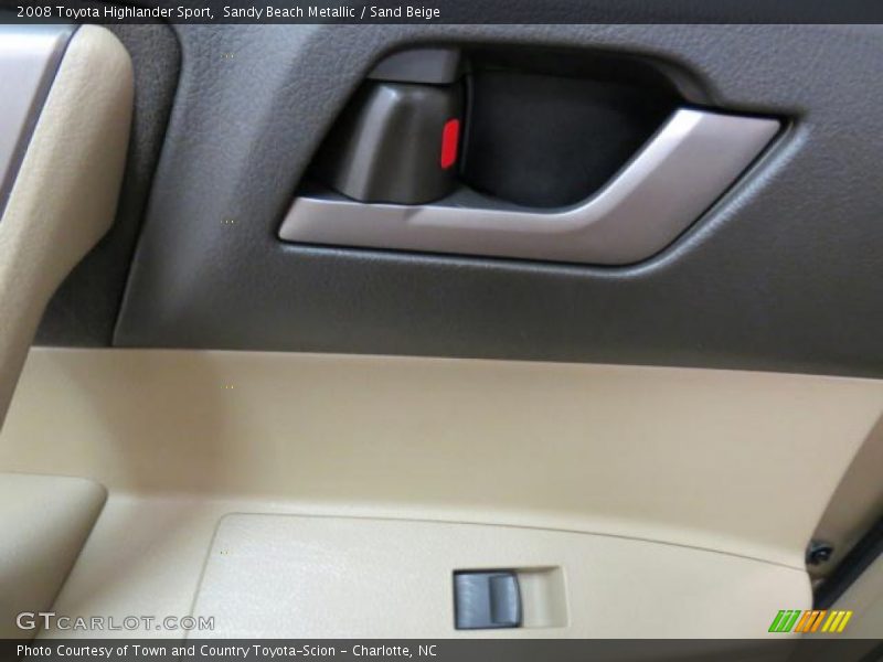 Sandy Beach Metallic / Sand Beige 2008 Toyota Highlander Sport