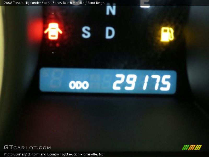 Sandy Beach Metallic / Sand Beige 2008 Toyota Highlander Sport