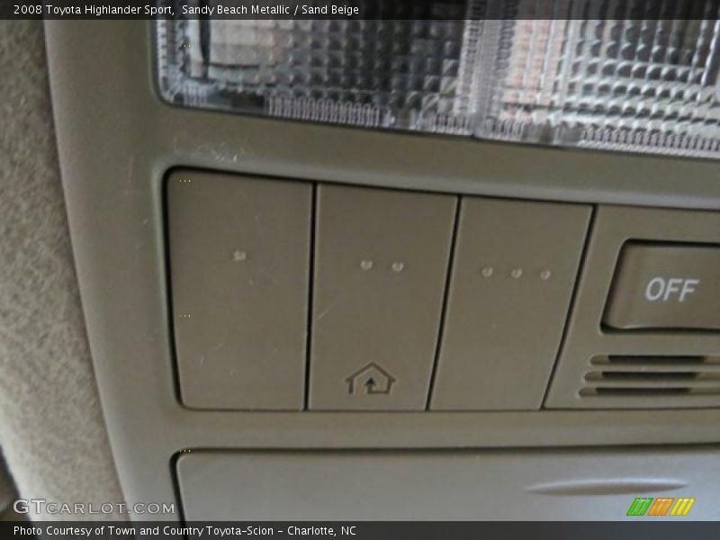 Sandy Beach Metallic / Sand Beige 2008 Toyota Highlander Sport