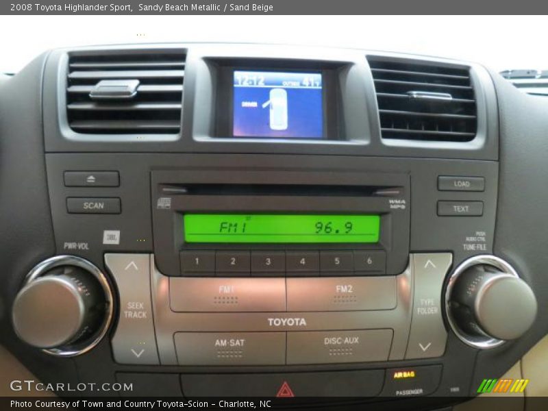 Sandy Beach Metallic / Sand Beige 2008 Toyota Highlander Sport