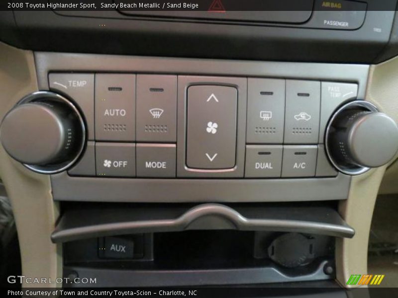 Sandy Beach Metallic / Sand Beige 2008 Toyota Highlander Sport