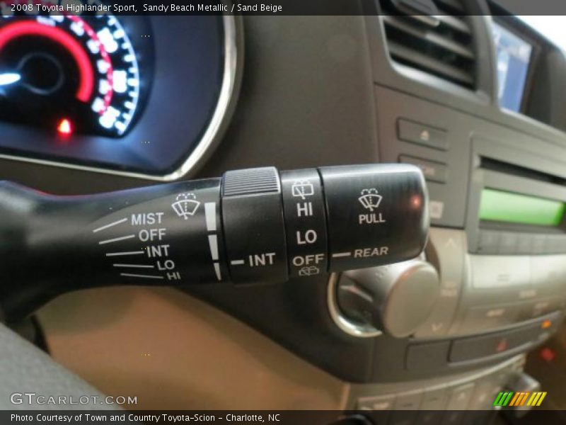 Sandy Beach Metallic / Sand Beige 2008 Toyota Highlander Sport
