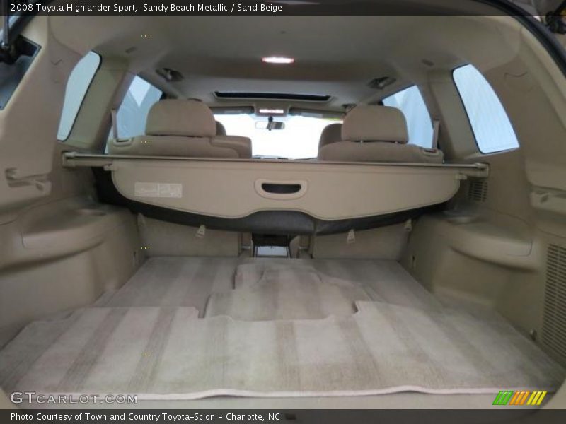 Sandy Beach Metallic / Sand Beige 2008 Toyota Highlander Sport