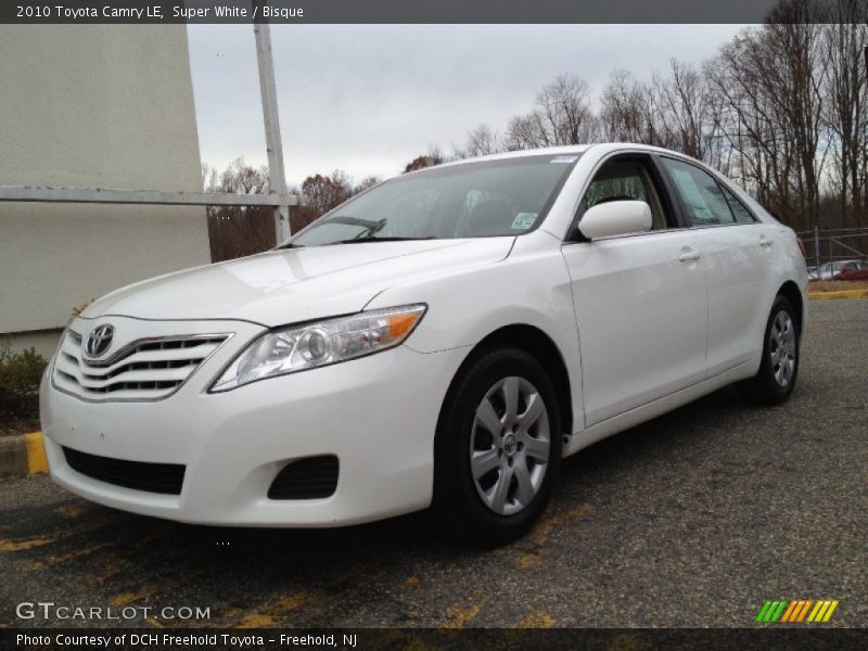Super White / Bisque 2010 Toyota Camry LE