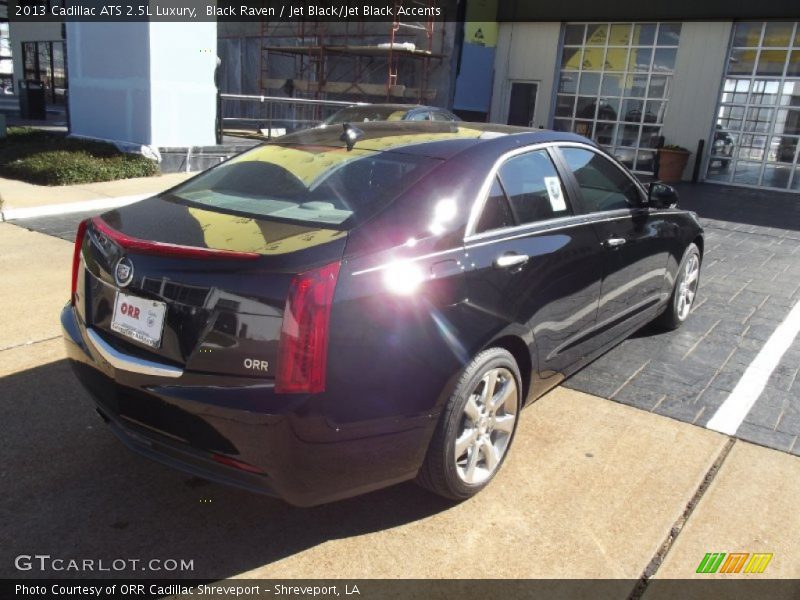 Black Raven / Jet Black/Jet Black Accents 2013 Cadillac ATS 2.5L Luxury