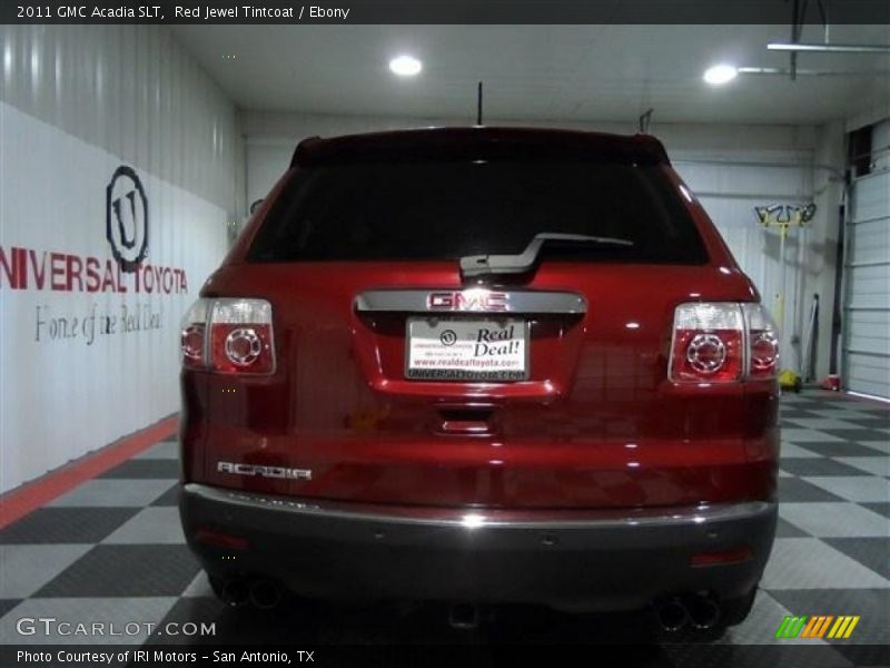 Red Jewel Tintcoat / Ebony 2011 GMC Acadia SLT