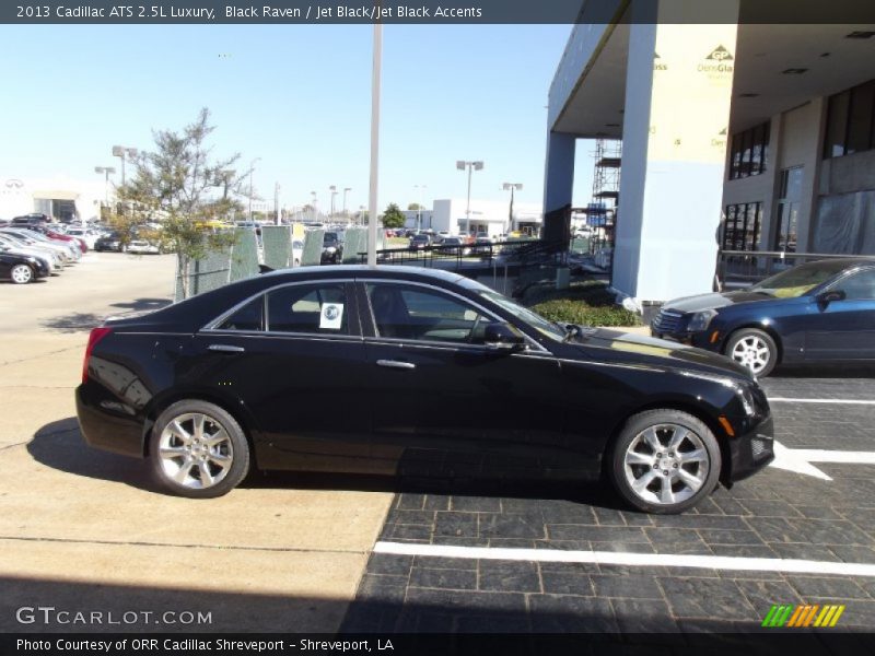 Black Raven / Jet Black/Jet Black Accents 2013 Cadillac ATS 2.5L Luxury