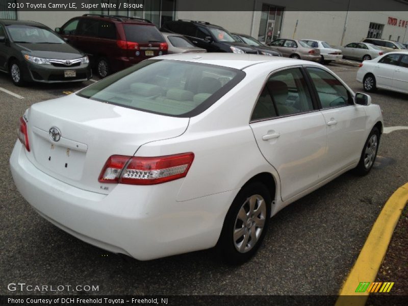 Super White / Bisque 2010 Toyota Camry LE