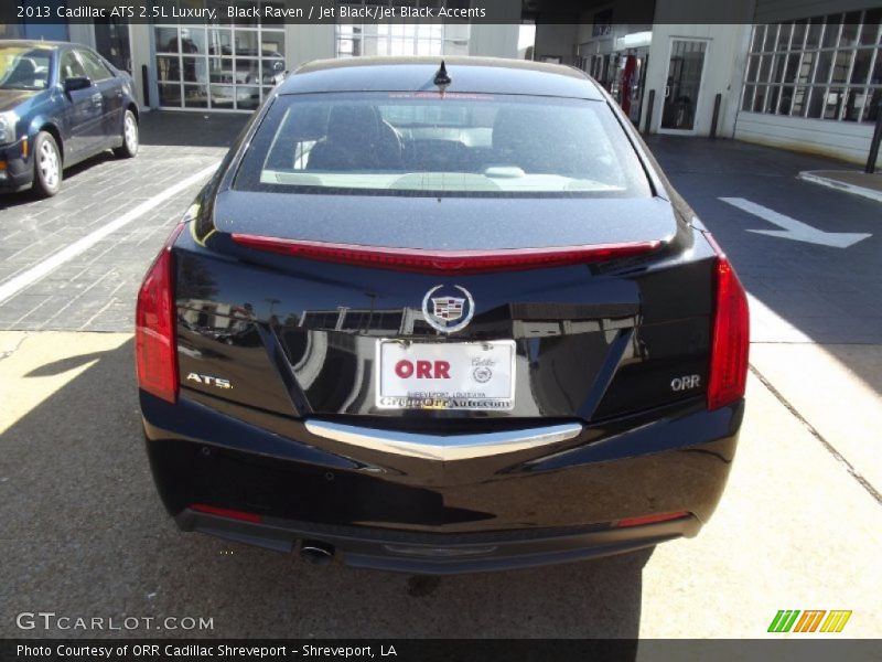 Black Raven / Jet Black/Jet Black Accents 2013 Cadillac ATS 2.5L Luxury