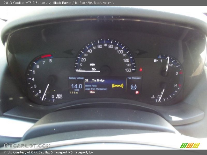 Black Raven / Jet Black/Jet Black Accents 2013 Cadillac ATS 2.5L Luxury
