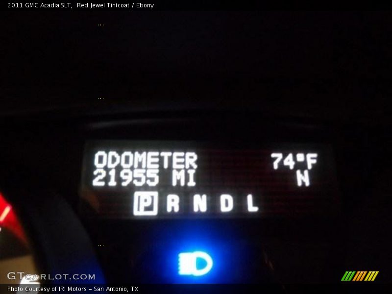 Red Jewel Tintcoat / Ebony 2011 GMC Acadia SLT