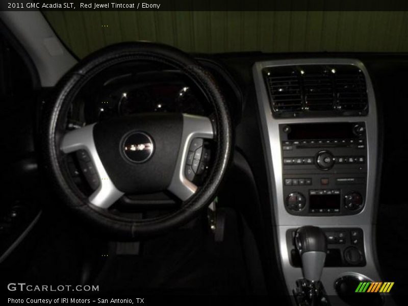 Red Jewel Tintcoat / Ebony 2011 GMC Acadia SLT