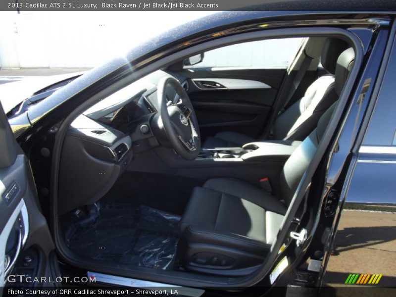 Black Raven / Jet Black/Jet Black Accents 2013 Cadillac ATS 2.5L Luxury