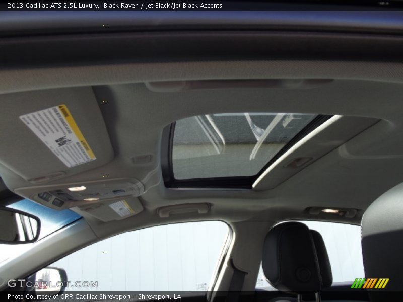 Black Raven / Jet Black/Jet Black Accents 2013 Cadillac ATS 2.5L Luxury