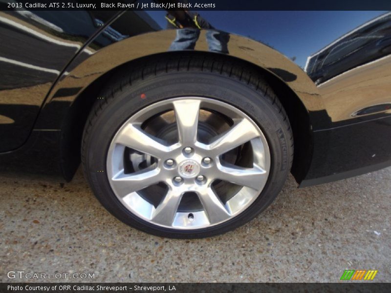 Black Raven / Jet Black/Jet Black Accents 2013 Cadillac ATS 2.5L Luxury