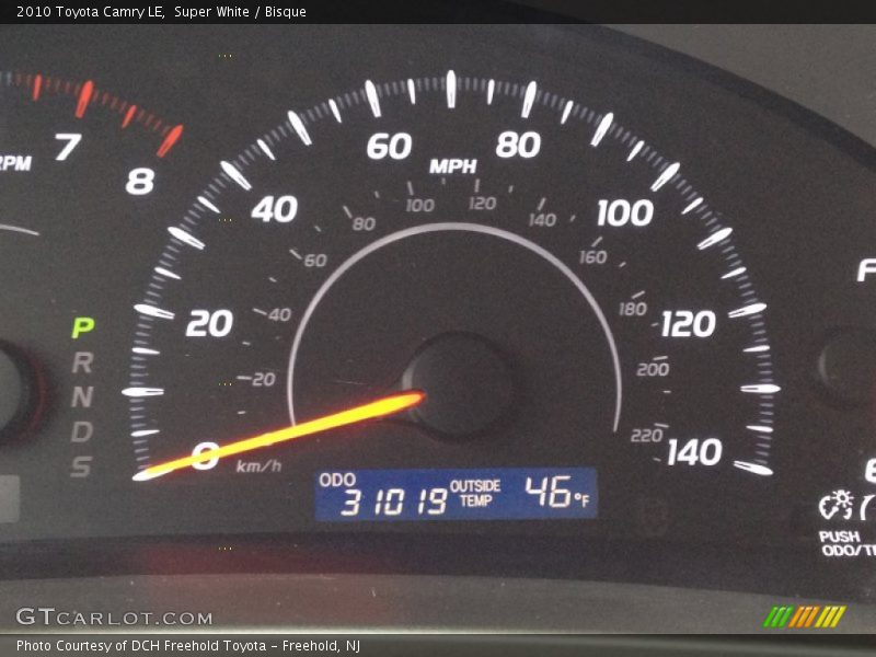 Super White / Bisque 2010 Toyota Camry LE