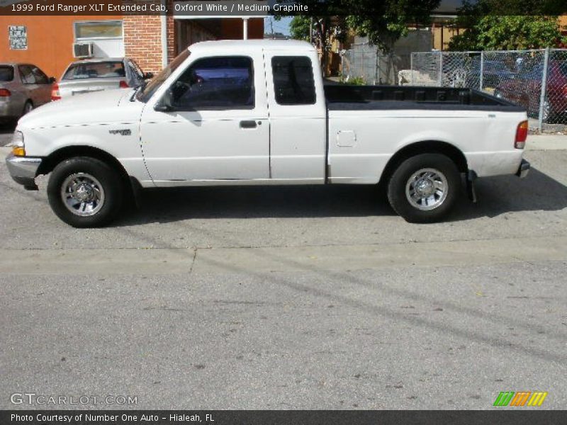 Oxford White / Medium Graphite 1999 Ford Ranger XLT Extended Cab