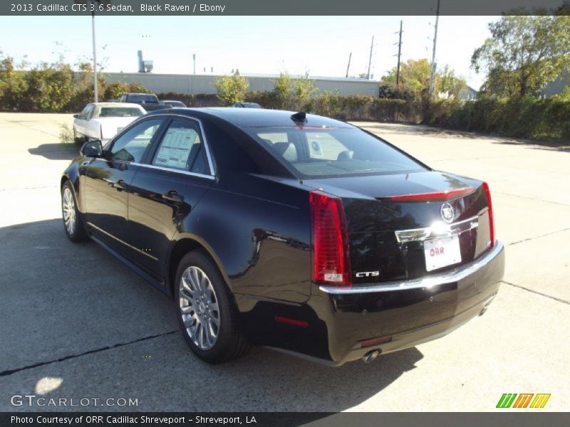 Black Raven / Ebony 2013 Cadillac CTS 3.6 Sedan
