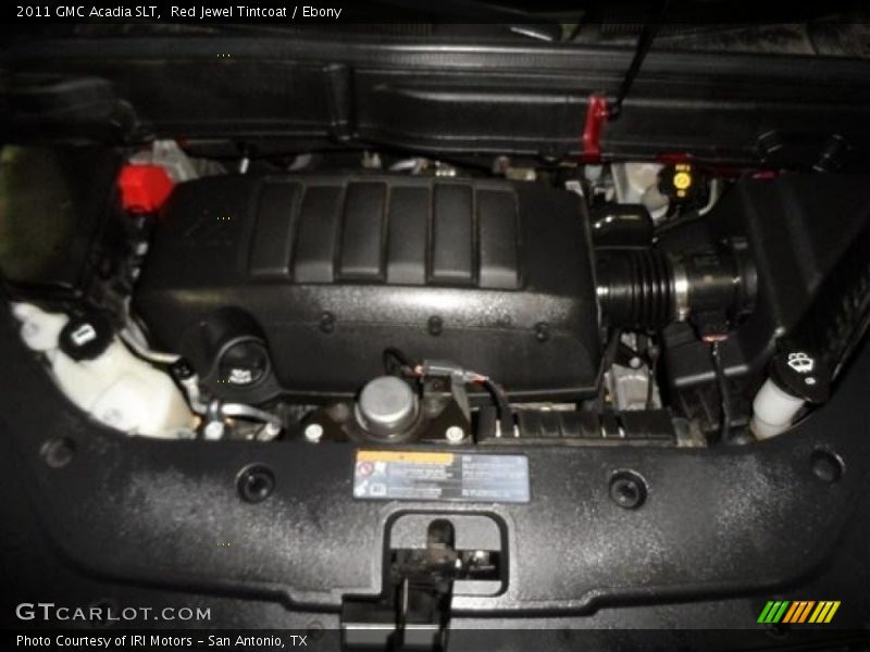 Red Jewel Tintcoat / Ebony 2011 GMC Acadia SLT