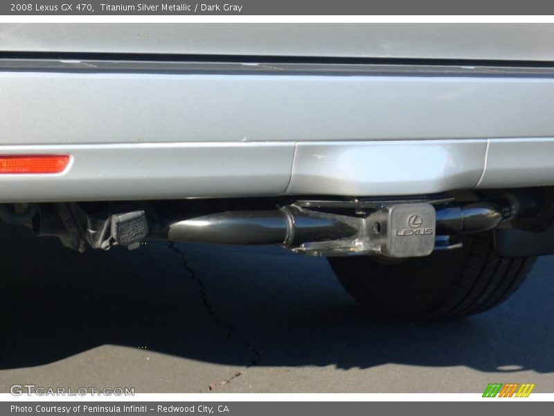 Titanium Silver Metallic / Dark Gray 2008 Lexus GX 470