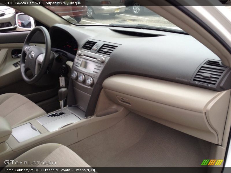 Super White / Bisque 2010 Toyota Camry LE