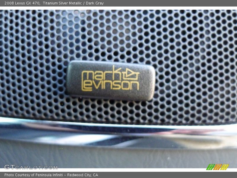 Titanium Silver Metallic / Dark Gray 2008 Lexus GX 470
