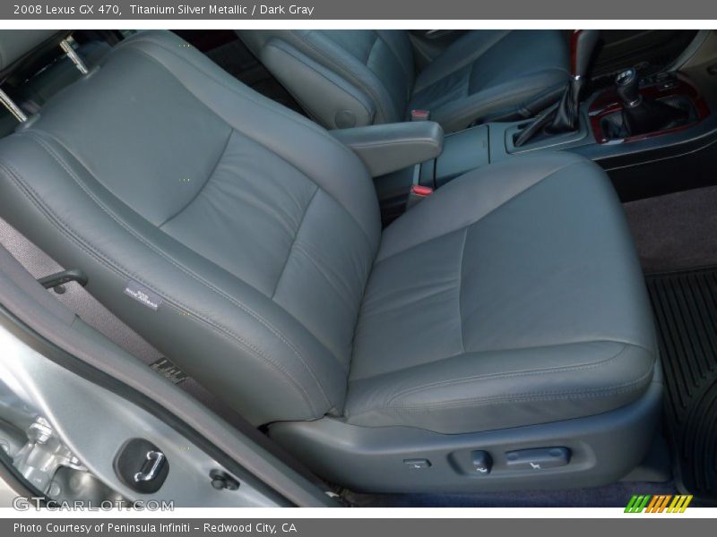 Titanium Silver Metallic / Dark Gray 2008 Lexus GX 470