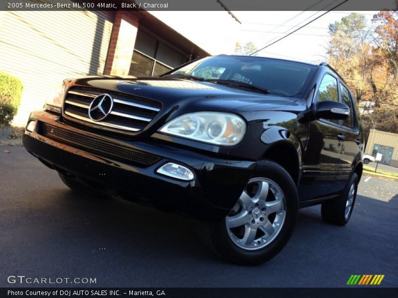 Black / Charcoal 2005 Mercedes-Benz ML 500 4Matic