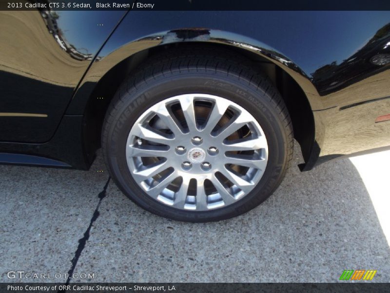 Black Raven / Ebony 2013 Cadillac CTS 3.6 Sedan