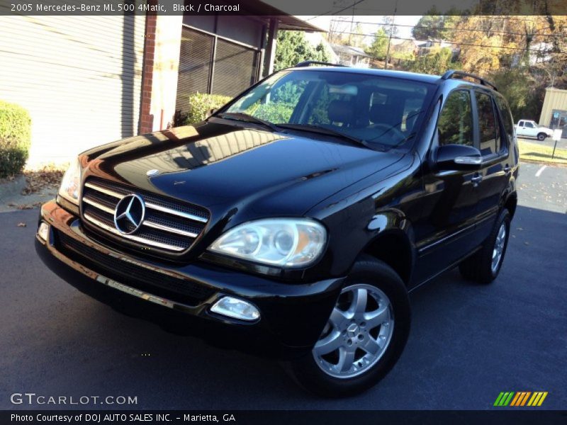 Black / Charcoal 2005 Mercedes-Benz ML 500 4Matic
