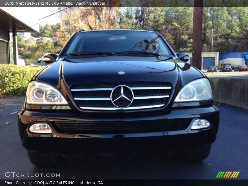 Black / Charcoal 2005 Mercedes-Benz ML 500 4Matic