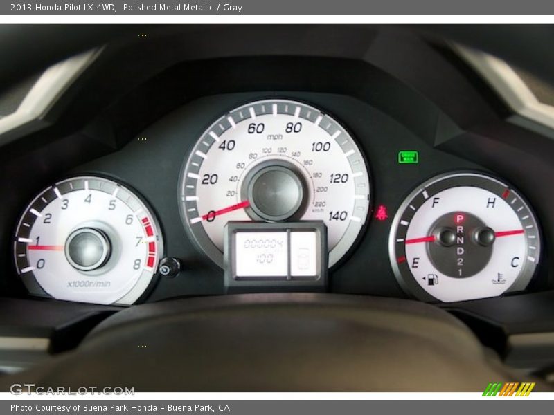  2013 Pilot LX 4WD LX 4WD Gauges