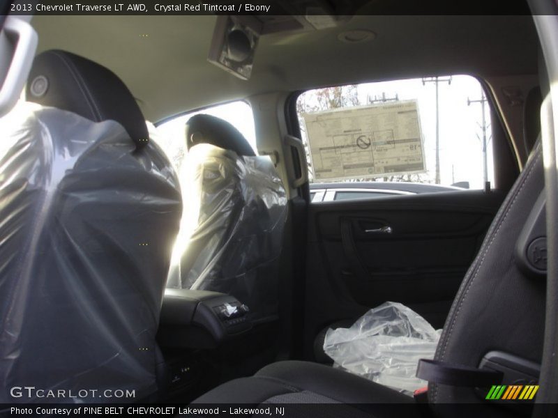 Crystal Red Tintcoat / Ebony 2013 Chevrolet Traverse LT AWD