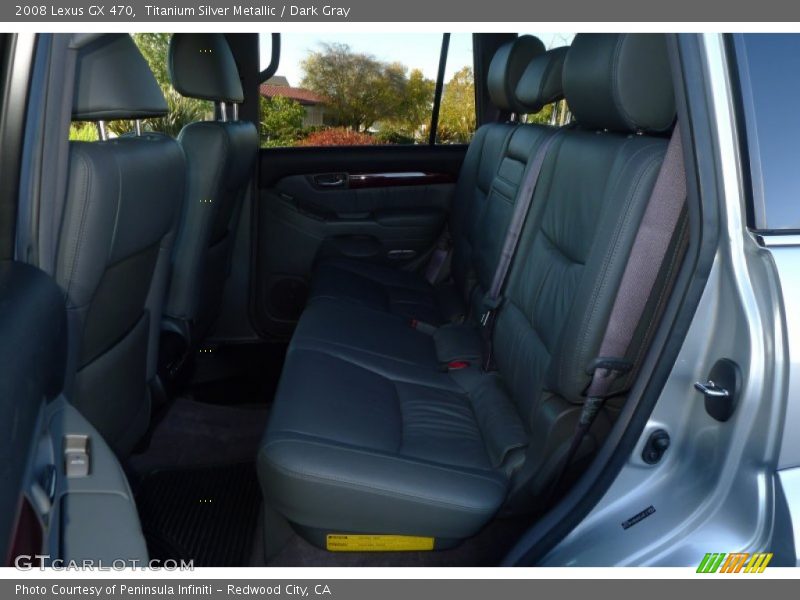 Titanium Silver Metallic / Dark Gray 2008 Lexus GX 470