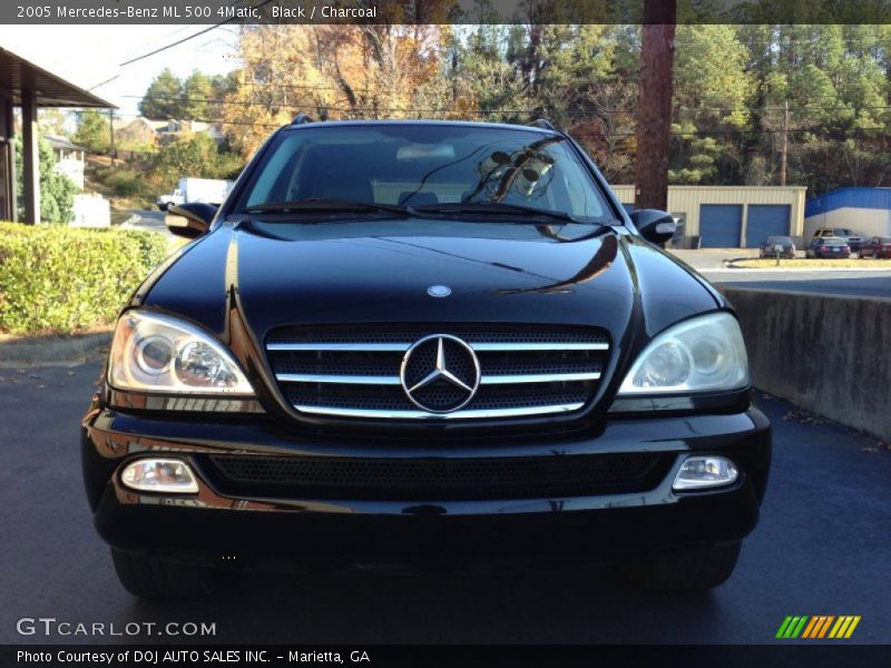 Black / Charcoal 2005 Mercedes-Benz ML 500 4Matic