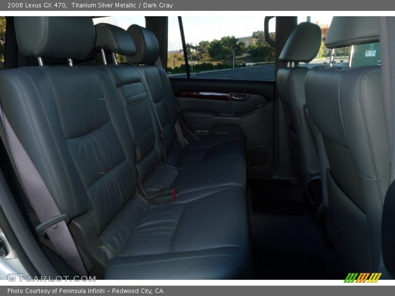 Titanium Silver Metallic / Dark Gray 2008 Lexus GX 470
