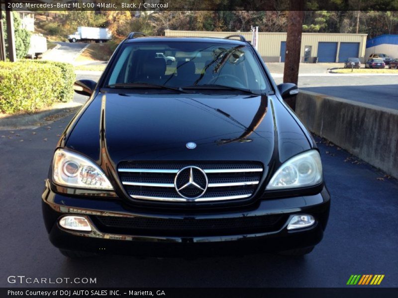 Black / Charcoal 2005 Mercedes-Benz ML 500 4Matic