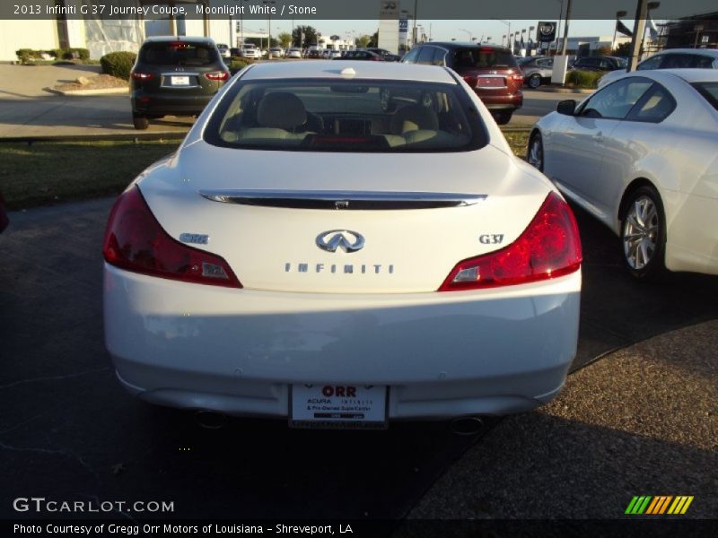 Moonlight White / Stone 2013 Infiniti G 37 Journey Coupe