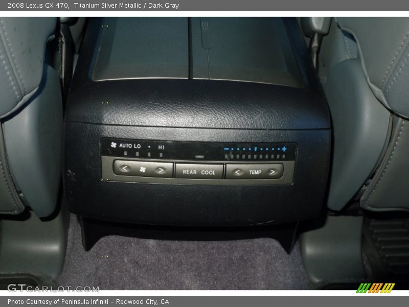 Titanium Silver Metallic / Dark Gray 2008 Lexus GX 470